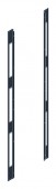 SORAX Air Separation Frame, W=800xH=2.200mm, RAL9005, 2x3 U