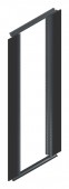 SORAX Air Separation with Brush, W=800 x H=2.000mm, RAL9005