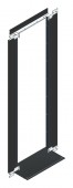 SORAX Air Separation with Brush, W=800 x H=2.000mm, RAL9005