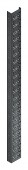 SORAX Cable Tray with PDU Bracket, W=150mm, 47U