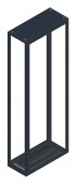 SORAX Depth Extension, RAL9005, W=800xD=400xH=2.200mm