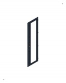 SORAX Glassdoor IP54, W=600xH=2.220mm, RAL9005