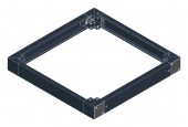 SORAX Plinth, Closed, W=800xD=800xH=100mm, RAL9005