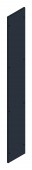 SORAX Rear Panel, IP54, B=300xH=2.200mm, RAL9005
