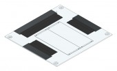 SORAX Roof Element, W=800xD=800mm, RAL7035