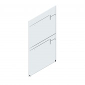 SORAX Side Wall D=1.200xH=2.000mm, RAL7035, divided