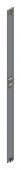 SORAX Side Wall IP54, D=200xH=2.200mm, RAL7035