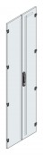 SORAX Steel Sheet Door Divided IP54, W=600xH=2.200mm,RAL7035