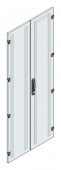 SORAX Steel Sheet Door Divided IP54, W=800xH=2.000mm,RAL7035