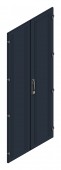 SORAX Steel Sheet Door Divided IP54, W=800xH=2.000mm,RAL9005