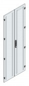 SORAX Steel Sheet Door Divided IP54, W=800xH=2.200mm,RAL7035