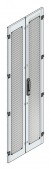 SORAX Ventilated Door, divided, W=600xH=2.000mm,RAL7035