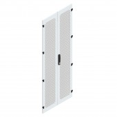 SORAX Ventilated Door, divided, W=800xH=2.200mm,RAL7035