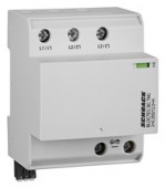 SPD, 3+0 TNC, Class I+II+III(B+C+D) 255V, Iimp 12.5kA+RC