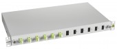 Splicebox, 12 fibre,LC,50/125?m OM5, culisant,19,1UV , ECO