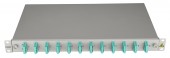 Splicebox, 12 fibre,SC,50/125µm OM3, culisant,19,1UV , ECO