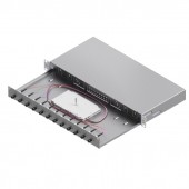 Splicebox, 12 fibre,ST,50/125µm OM3, culisant,19,1UV