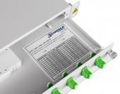 Splicebox, 16 Fibre, LC/APC, 9/125µm OS2, 19,1U,Class C