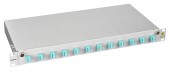 Splicebox, 16 fibre,LC,50/125µm OM3, culisant,19