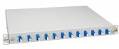 Splicebox, 16 fibre,LC,9/125µm OS2, culisant,19,1UV , ECO