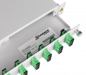Splicebox, 24 Fibre, SC/APC, 9/125µm OS2, 19,1U,Class C