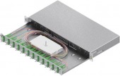 Splicebox, 24 fibre,SC/APC, 9/125µm OS2, culisant,19,1UV