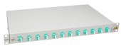 Splicebox, 8 fibre,LC,50/125µm OM3, culisant,19,1UV , ECO