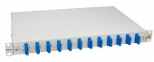Splicebox, 8 fibre,SC,9/125µm OS2, culisant,19,1UV , ECO