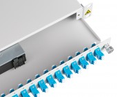 Splicebox FO, 48 Fibre, LC, 9/125µm OS2, 19, 1U, Class C