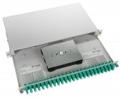 Splicebox FO, 48 Fibre, SC, 50/125µm OM3, 19, 1U, Class C