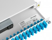 Splicebox FO, 48 Fibre, SC, 9/125µm OS2, 19, 1U, Class C