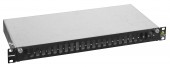 Splicebox FO gol pt 24 cuplori SC-Duplex, 1U, negru