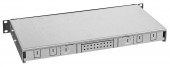 Splicebox FO gol pt 24 cuplori SC-Duplex, 1U, negru