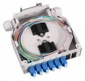 Splicebox FO pt. sina DIN,  12 Fibre, LC, 9/125µm OS2