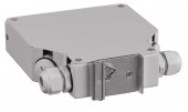Splicebox FO pt. sina DIN, 4 Fibre, LC, 9/125µm OS2