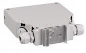 Splicebox FO pt. sina DIN, 8 Fibre, SC/APC, 9/125µm OS2