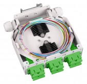 Splicebox FO pt. sina DIN,  8 Fibre, SC/APC, 9/125µm OS2