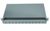 Splicebox gol pentru 12 cuple SC-duplex, 1UV, RAL7035