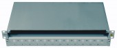 Splicebox gol pentru 24 cuple LC-duplex, 1UV, RAL7035