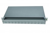 Splicebox gol pentru 24 cuple ST sau FC, 1UV, RAL7035