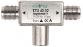 Splitter SAT 2 dispoz.,1xF-Quick-Tata-2xF-Mama,TZU 40-02