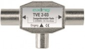 Splitter SAT 2 dispoz.,1xIEC-Tata-2xIEC-Mama,Radio,TVE 2-03