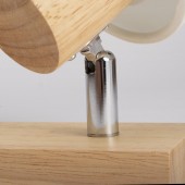 Spot Bara Nordik Alb+Natur 3XE14 40W