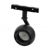 Spot Clasic Negru Rotund 10W 4000K IP20 pentru Sina Magnetica - NOVELITE