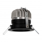 Spot LED rotund Neptune 10W 4000K IP44, negru, Metsan