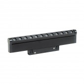 Spot Negru DOTS Slim Reglabil 12W 4000K IP20 pentru Sina Magnetica - NOVELITE