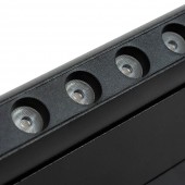 Spot Negru DOTS Slim Reglabil 6W 4000K IP20 pentru Sina Magnetica - NOVELITE