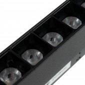 Spot Negru FAGURE Fix 12W 4000K IP20 pentru Sina Magnetica - NOVELITE