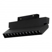 Spot Negru FAGURE Reglabil 12W 4000K IP20 pentru Sina Magnetica - NOVELITE
