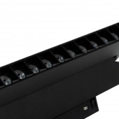 Spot Negru FAGURE Reglabil 12W 4000K IP20 pentru Sina Magnetica - NOVELITE